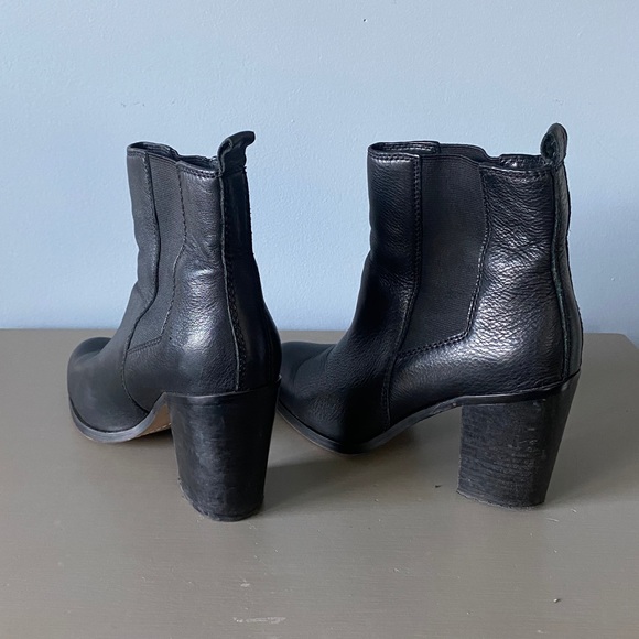 WEEKEND SALE! Black booties - Picture 3 of 3